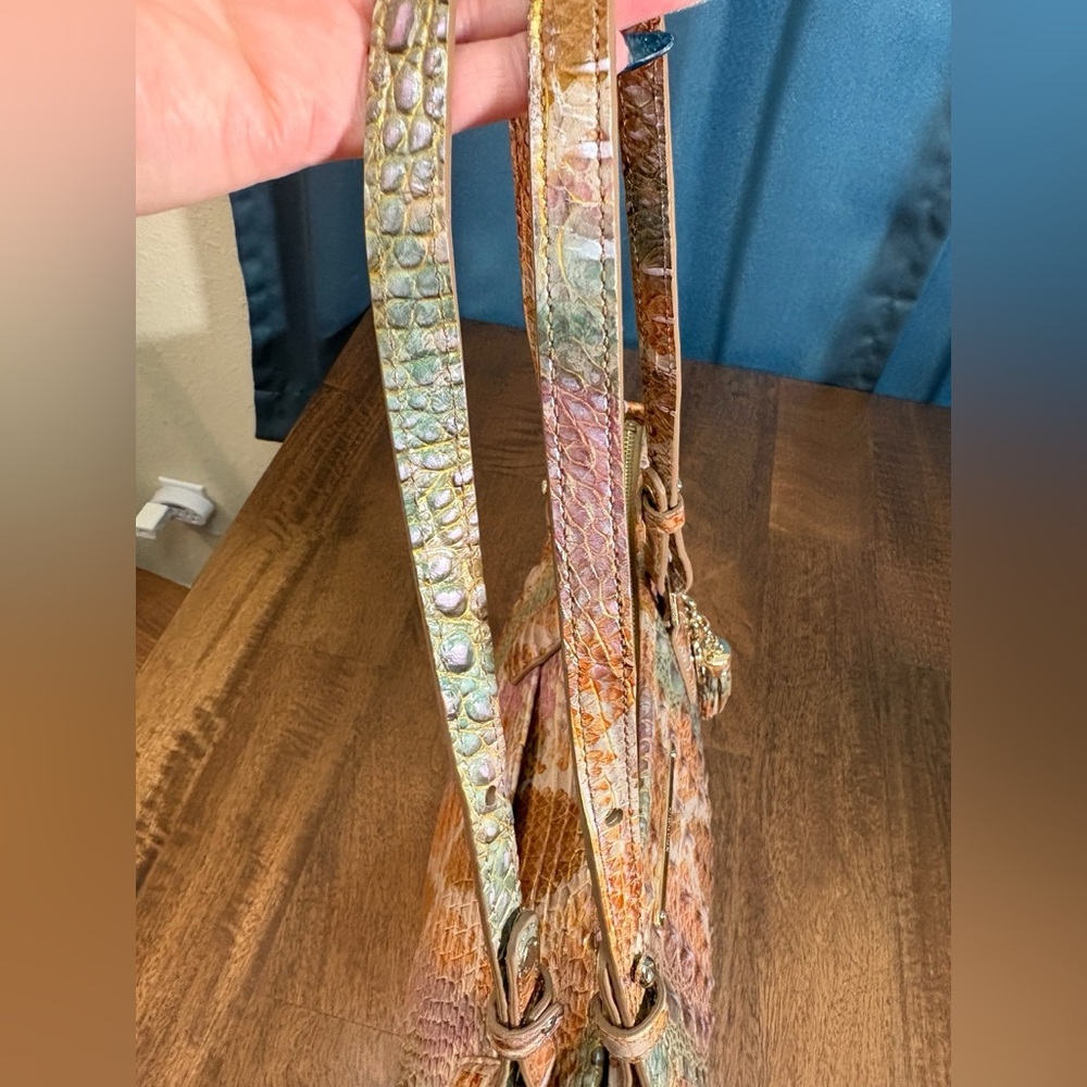 Brahmin Truffle Python (Solid) Pastel Croc-Emboss… - image 16